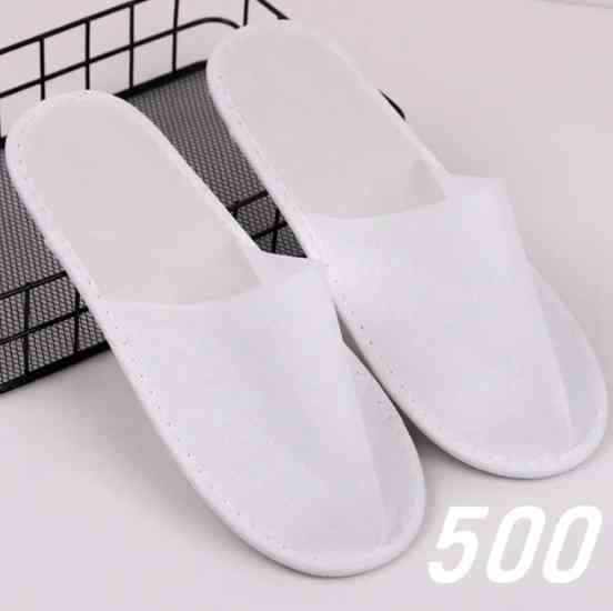 Оливні капці білі капці для готелів одноразові для гостей салонів мед закладів 500 Одеса