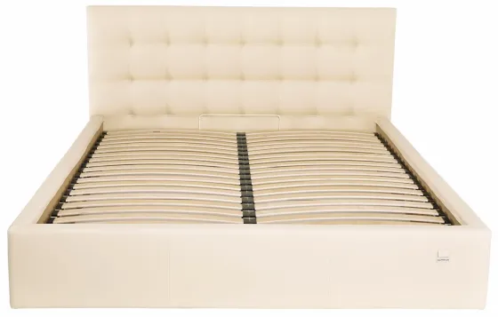 Кровать Двуспальная Chester Comfort 160 х 200 см Fly 2207 С подъемным механизмом и нишей для белья Бежевый Киев