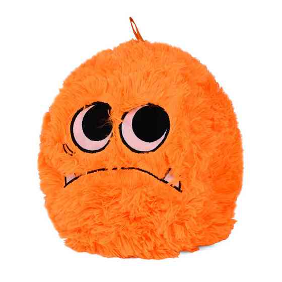 Мягкая игрушка мяч-Смайл FG240408053A размер 25 см Оранжевый Винница
