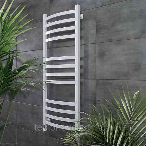 Сушарка для рушників електрична Navin Avalon 480х1200 Sensor права, біла Чернівці