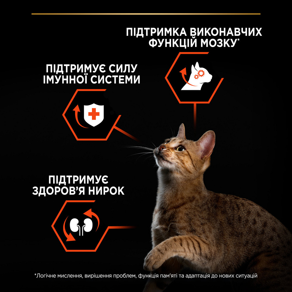 Сухой корм PRO PLAN Adult 1+ Vital Functions для взрослых кошек, с лососем, 1.5 кг Киев - изображение 6