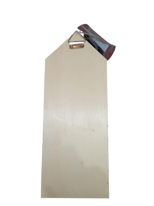 Дерев'яний будиночок для птахів з навісом 20х12,2х12,2 см з підвісним кріпленням Німеччина бірюзовій Київ - фото 4