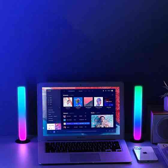 Панель RGB фонове заповнююче світло 20см 5Вт Puluz RAL3220 Київ