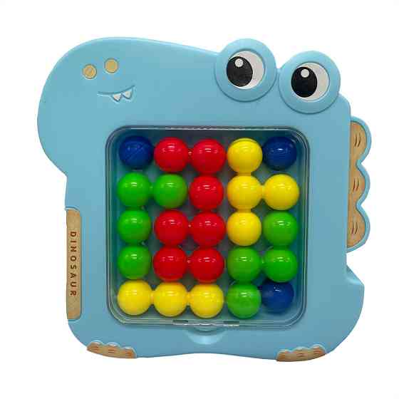 Дитяча логічна розвиваюча гра "Крокодил" 1139 із безпечних матерів Синій Вінниця