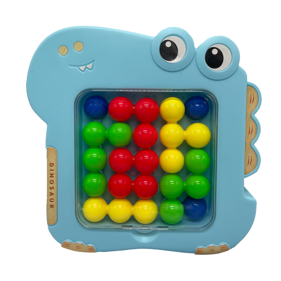 Дитяча логічна розвиваюча гра "Крокодил" 1139 із безпечних матерів Синій Вінниця - фото 1