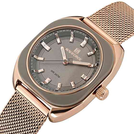 Часы женские научные Naviforce Mira Gold (2 ремешка) Винница