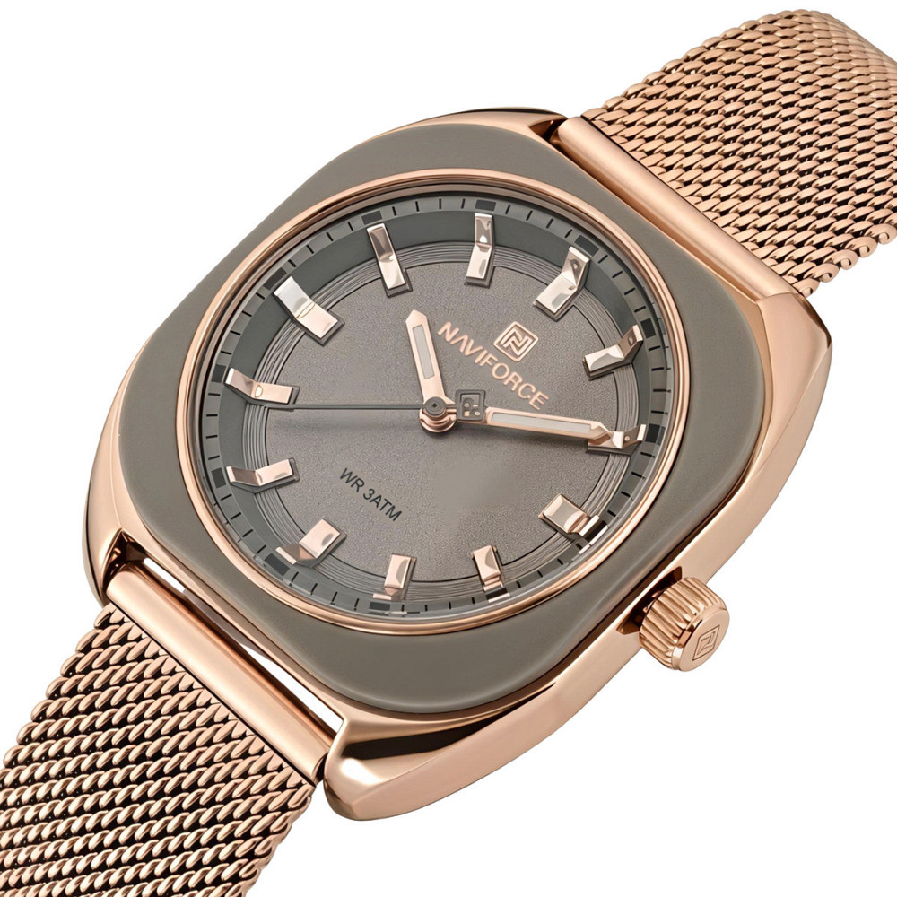 Часы женские научные Naviforce Mira Gold (2 ремешка) Винница - изображение 2