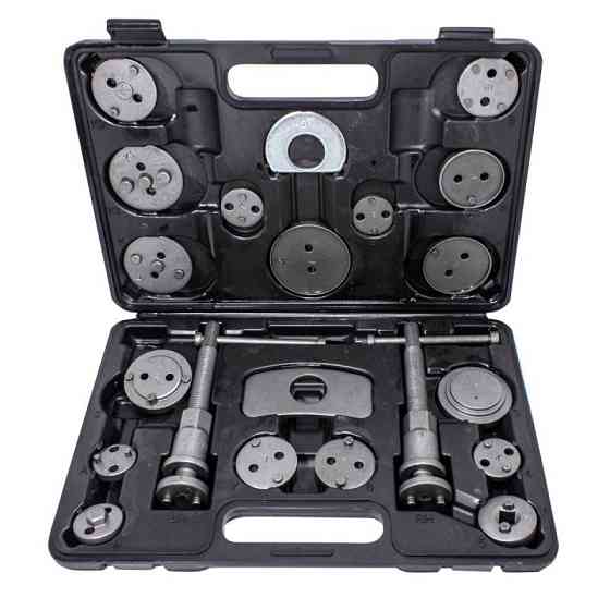 Набір для обслуговування гальмівних циліндрів 21 предмет (право/лівосторонній привод), у кейсі FORCEKRAFT FK-65806 Одеса