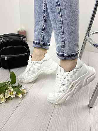 EMELI Кросівки жіночі EMELI 914/4 ST білі (весна-осінь, шкіра натуральна) (3295) Коломия