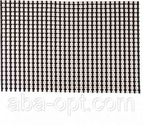 Килимок для сервірування столу срібно-чорний 45 х 30 см ( шт) Одеса