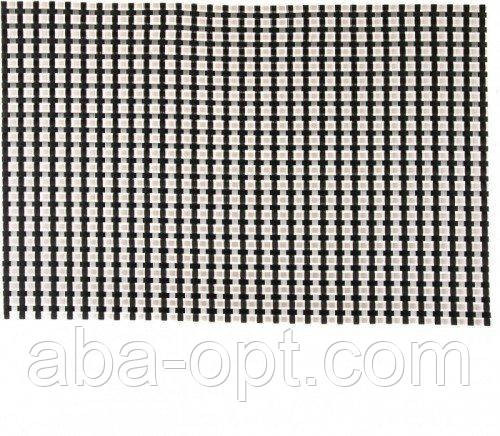 Килимок для сервірування столу срібно-чорний 45 х 30 см ( шт) Одеса - фото 1