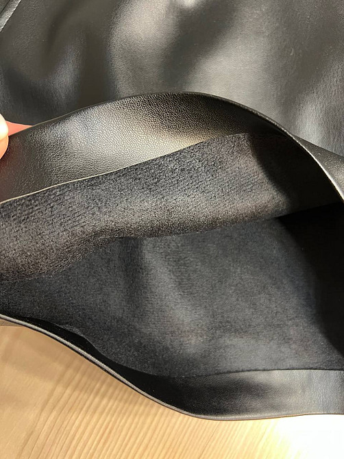 Шорти жіночі Gritana 153 короткі з кишенями висока талія екошкіра чорні, чорний, S Київ - фото 5