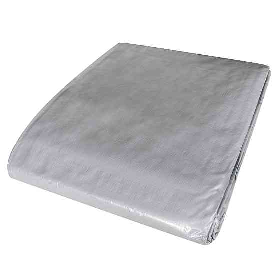 Тент 160 г/м2 6 мх12м тарпауліновий "PLANDEKA" для захисту від вітру Дніпро