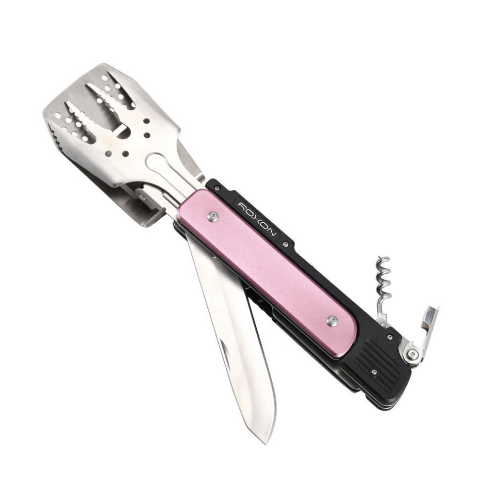 Мультитул для барбекю Roxon S601, рожевий Киев - изображение 1