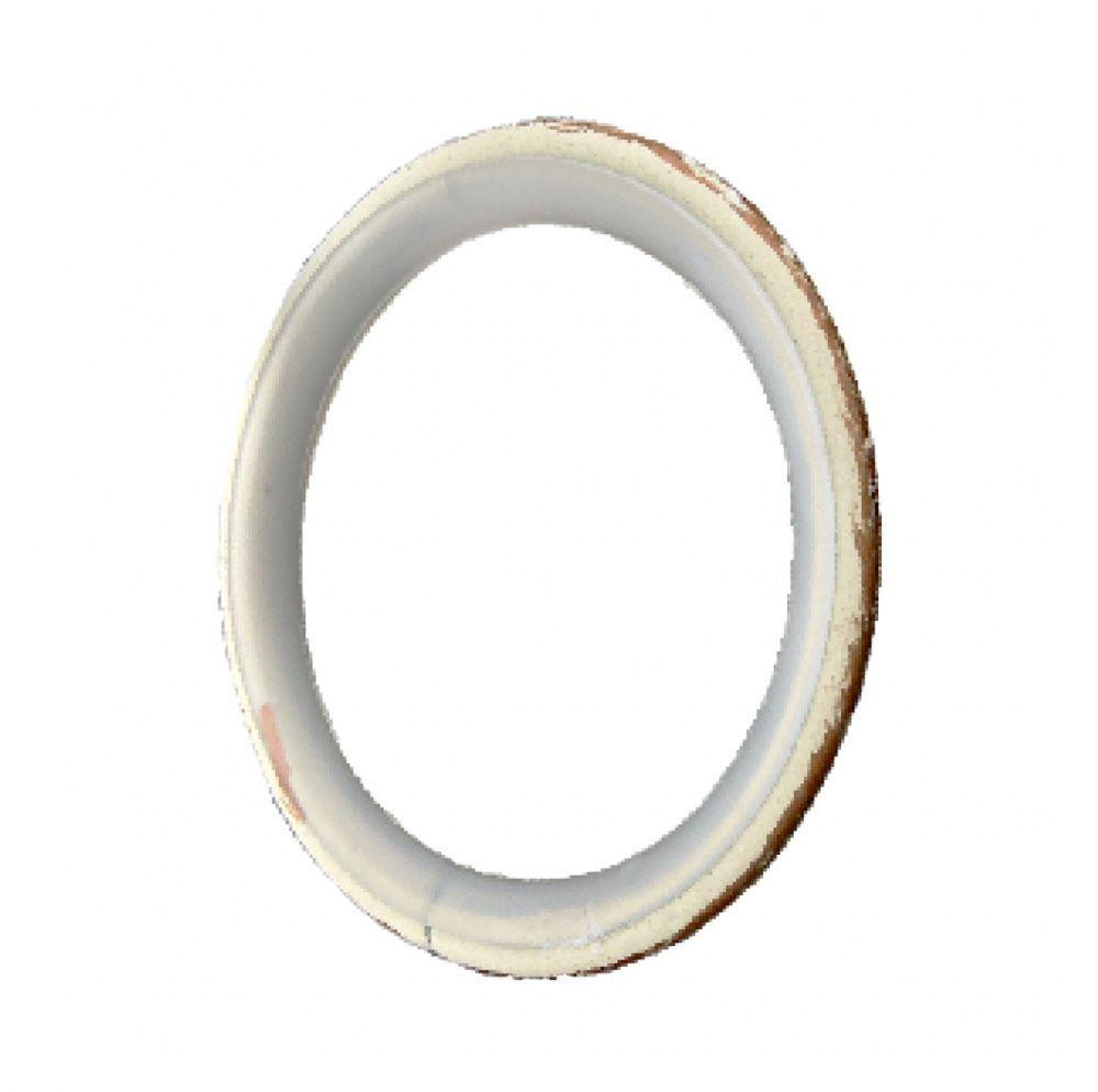 Кільце для карнизу Orvit 25 мм тихохідне металеве (35 х 42) х 3,5 мм БІЛЕ ЗОЛОТО (матове) (00-00015516) Львів - фото 1