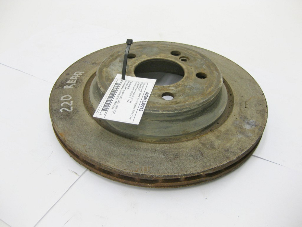 Mercedes-Benz  A2204230212 Тормозний диск задній вентильований 300 х 22 мм S-Class W220 CL C215 Одесса - изображение 3