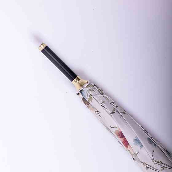 Классический полуавтоматический зонт-трость бежевый Киев