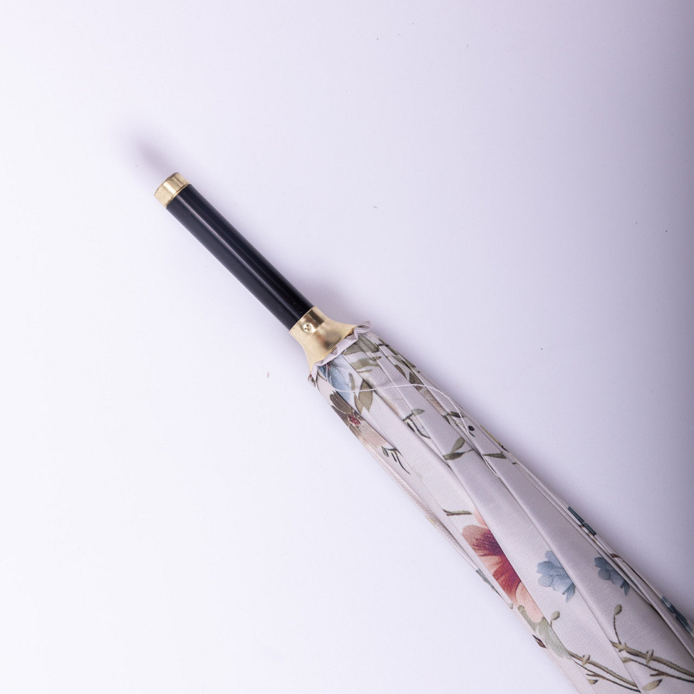 Классический полуавтоматический зонт-трость бежевый Киев - изображение 6