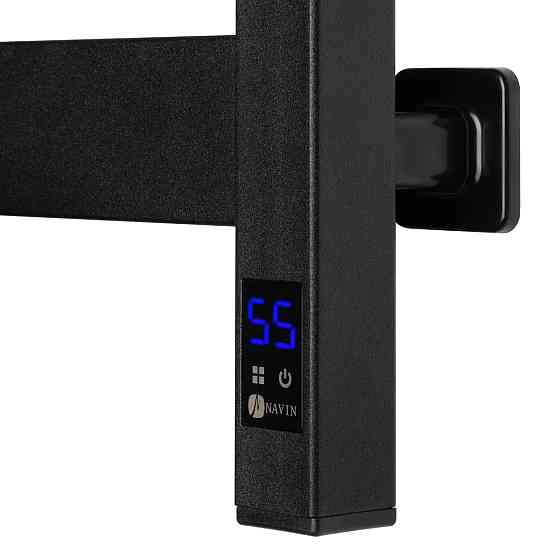 Полотенцесушитель электрический NAVIN Авангард 480х1000 Sensor, черный муар, левый Киев