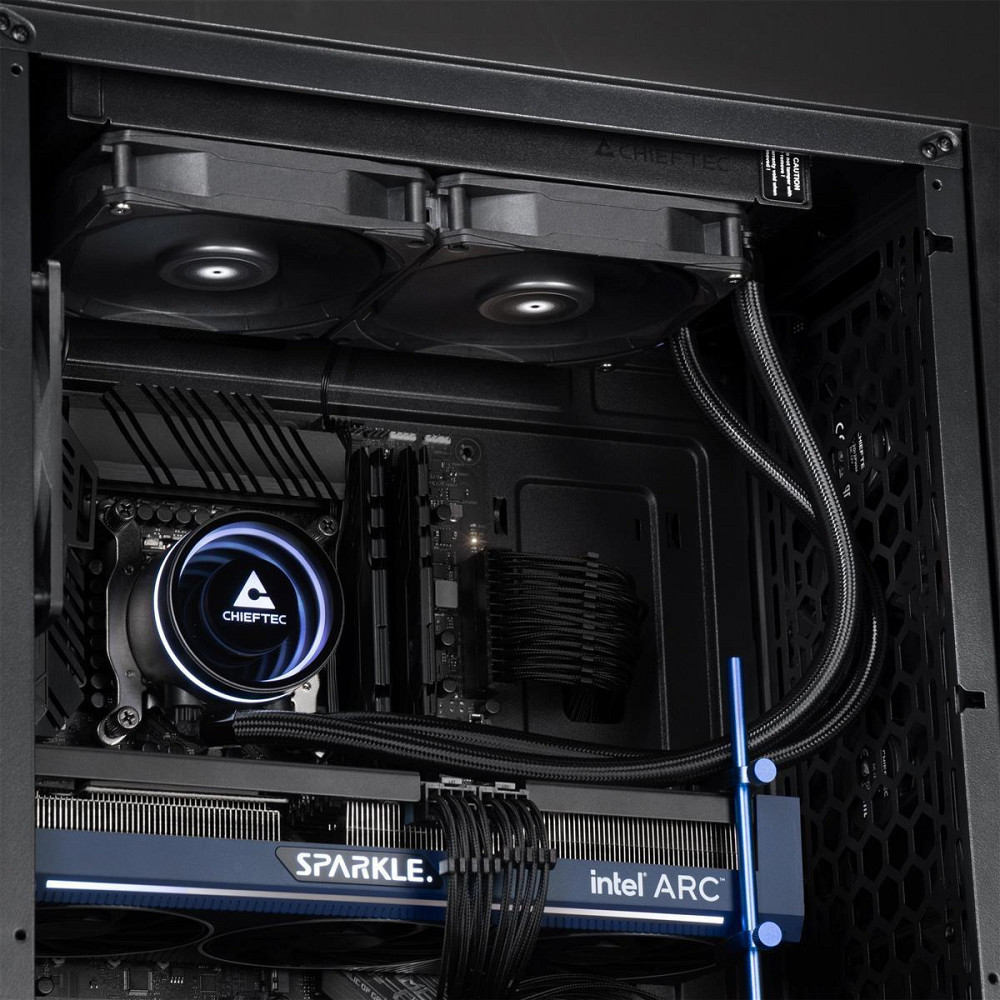 Система водяного охолодження Chieftec Iceberg 240 Dark (CLC-240-BLK) ( 12822 ) Харьков - изображение 7