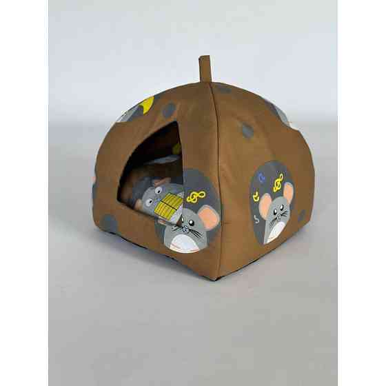 М'який будиночок для домашніх тварин собак та котів 1352 Київ