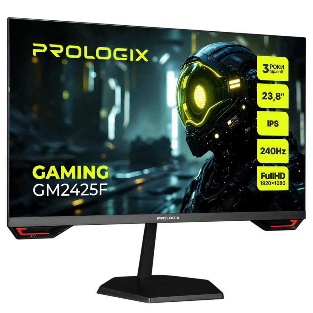 Монітор Prologix Gaming 23.8" GM2425F IPS Black 240Hz ( 15551 ) Харків - фото 3