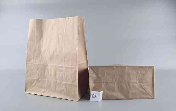 Пакет з дном паперовий 29*23*11 коричневий №26 (25 шт) Харків