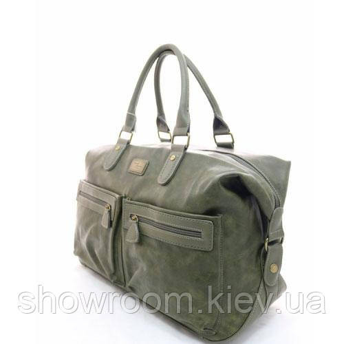 Чоловічі дорожні стильні сумки David Jones (355) хакі Київ - фото 2