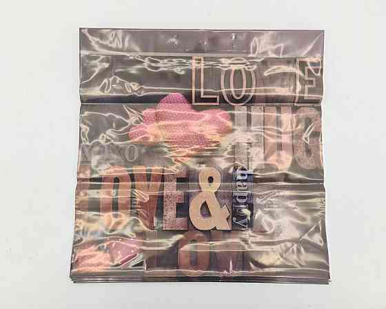 Полиэтиленовый пакет (40х40) с пластиковой ручкой  