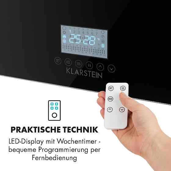 Нагрівальна панель Hot Spot Crystal IR 45x120 см 17 м2 850 Вт 5-40 °C LED IP24 Чорний (Німеччина, читати Рівне