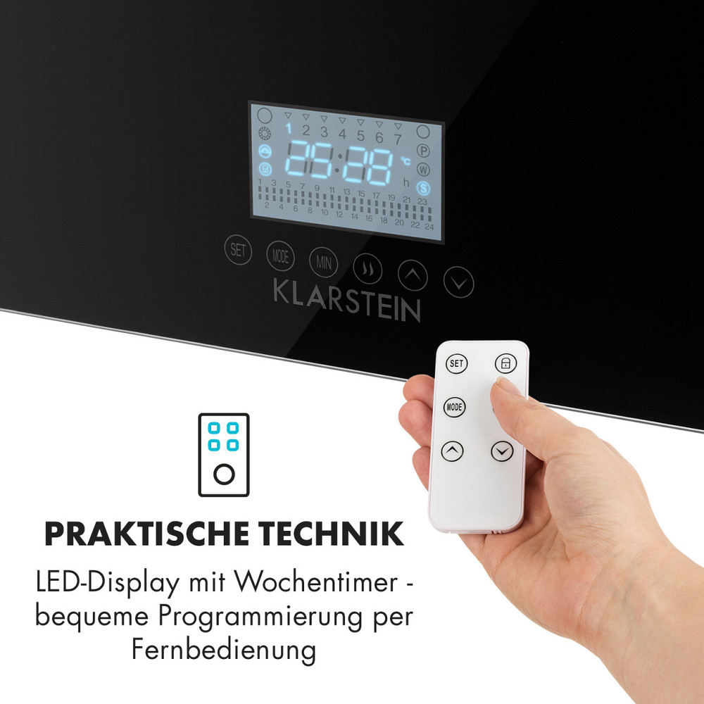 Нагревательная панель Hot Spot Crystal IR 45x120см 17м² 850Вт 5-40°C LED IP24 Черный (Германия, читать Ровно - изображение 6