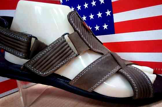 Мужские кожаные сандалии Adidas Киев