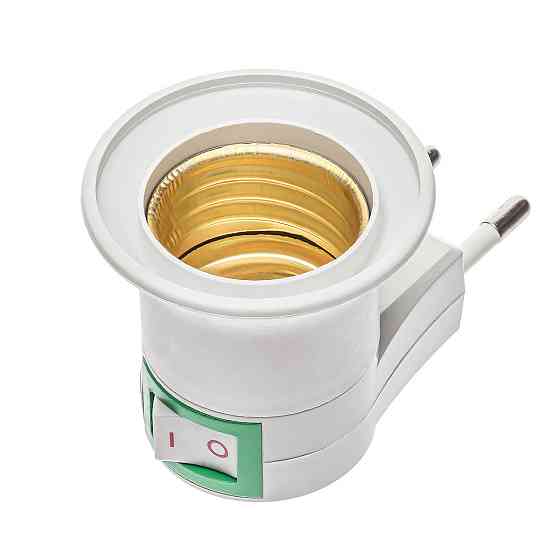 Патрон с вилкой и выключателем Угловой Е27 Днепр