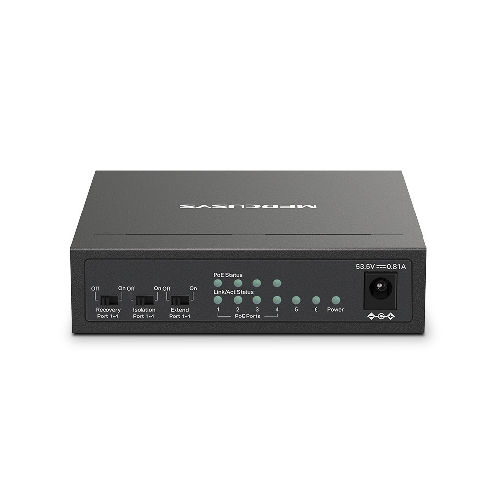 Комутатор Mercusys MS106LP некерований Харків - фото 3