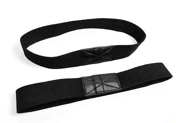 Лямки атлетичні EasyFit для турніка та поперечини чорні Коломия