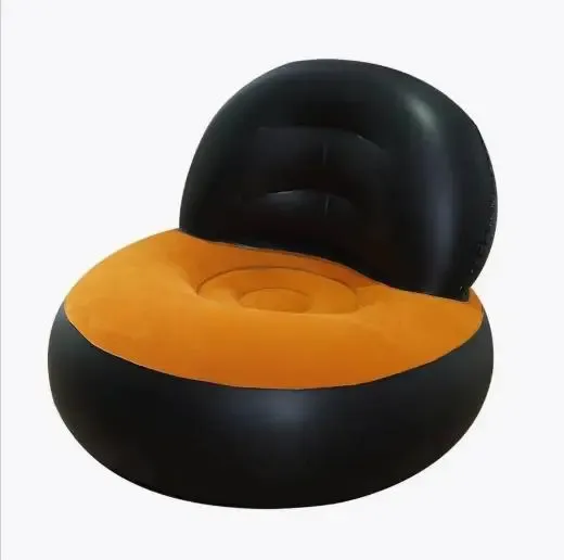 Складной надувной диван / Бескаркасный пуфик/ Портативное складное кресло для дома, дачи, туризма и отдыха Коломия - фото 6