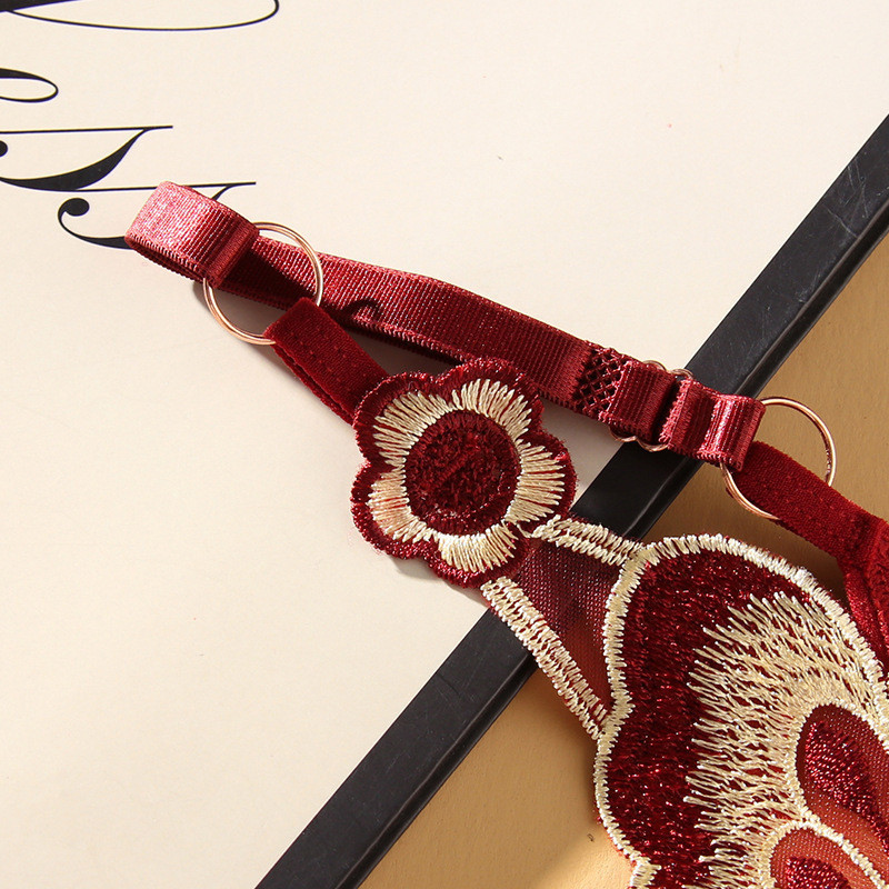 Труси з метеликом one size бордовий Київ - фото 9