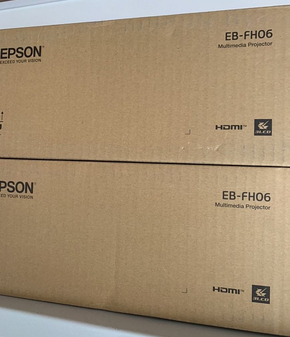Мультимедійний проєктор: Epson EB-FH06 (V11H974040) Київ - фото 2