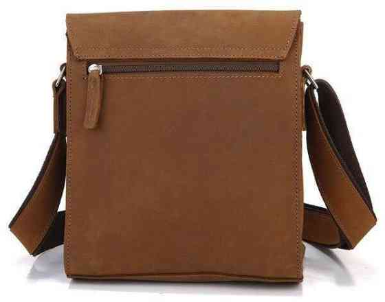 Сумка мужская Vintage 14159 из винтажной кожи Коричневая Киев