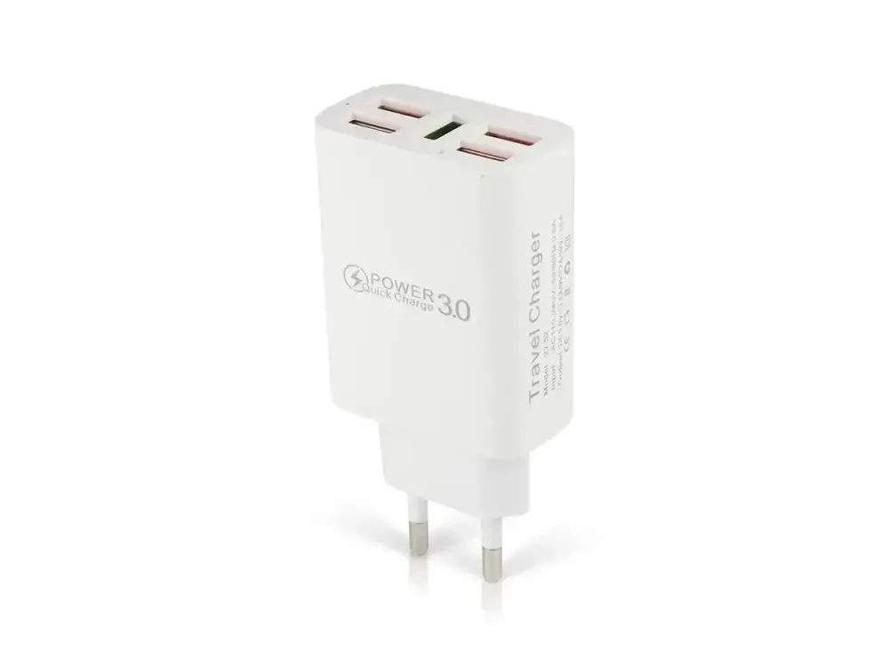 Зарядний пристрій 220В 3,5А QC3.0 USBx5 Travel Charger 27-2 Одеса - фото 2