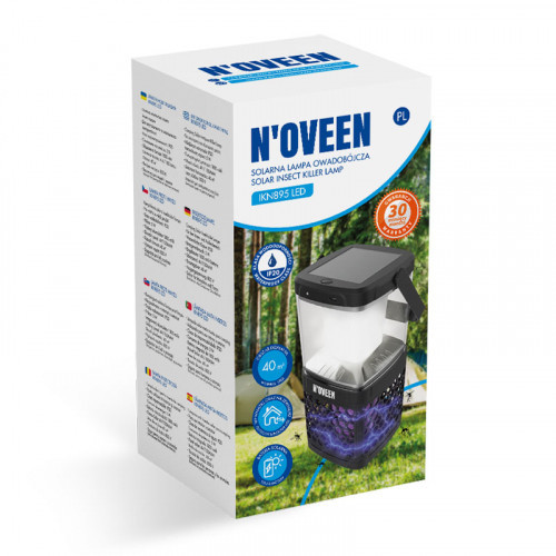 Инсектицидная лампа Noveen IKN895 LED на солнечной батарее Днепр - изображение 7