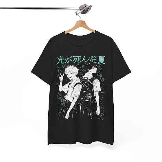 Футболка для мальчика аниме Магическая битва оверсайз (рост от 165 до 180 ) Черний AnimeJ0340m Днепр