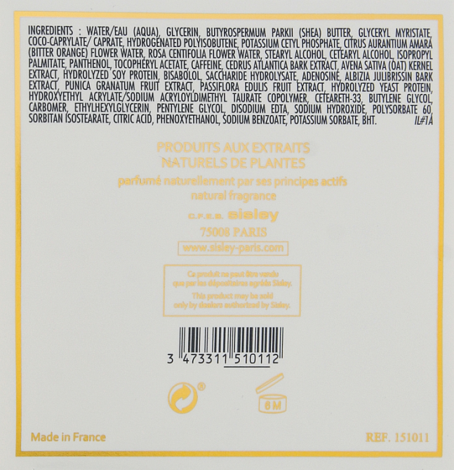 Крем для контуру губ і очей Sisley Sisleya Eye and Lip Contour Cream 15ml Слов'янськ - фото 4