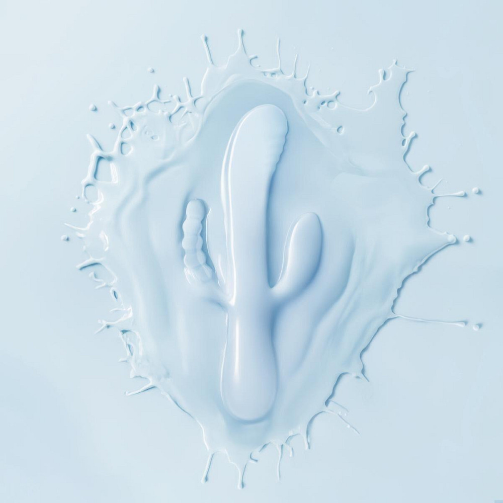 Вибратор-кролик Good Vibes Only - SAGE Triple Stimulation Vibe Soft Silicone - Blue Sex Aura Киев - изображение 10