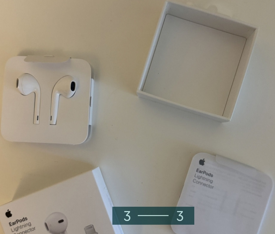 Наушники: Apple EarPods With Lightning Connector / Open Box Харьков - изображение 4