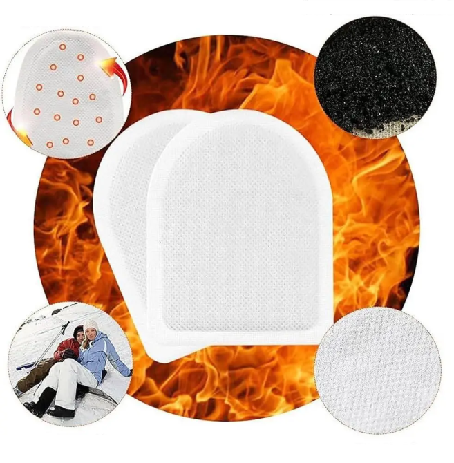 Грелки для пальцев ног одноразовые самоклеящиеся пара греет до 8 часов 9.5х7 см Германия белый Киев - изображение 4