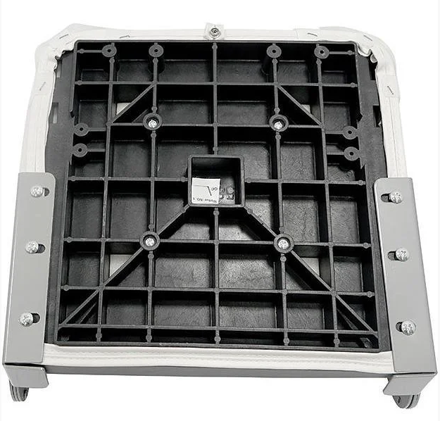 Сиденье Лодочное Складное Премиум Низкая Спинка Бело/Сине/Угольное Киев - изображение 2