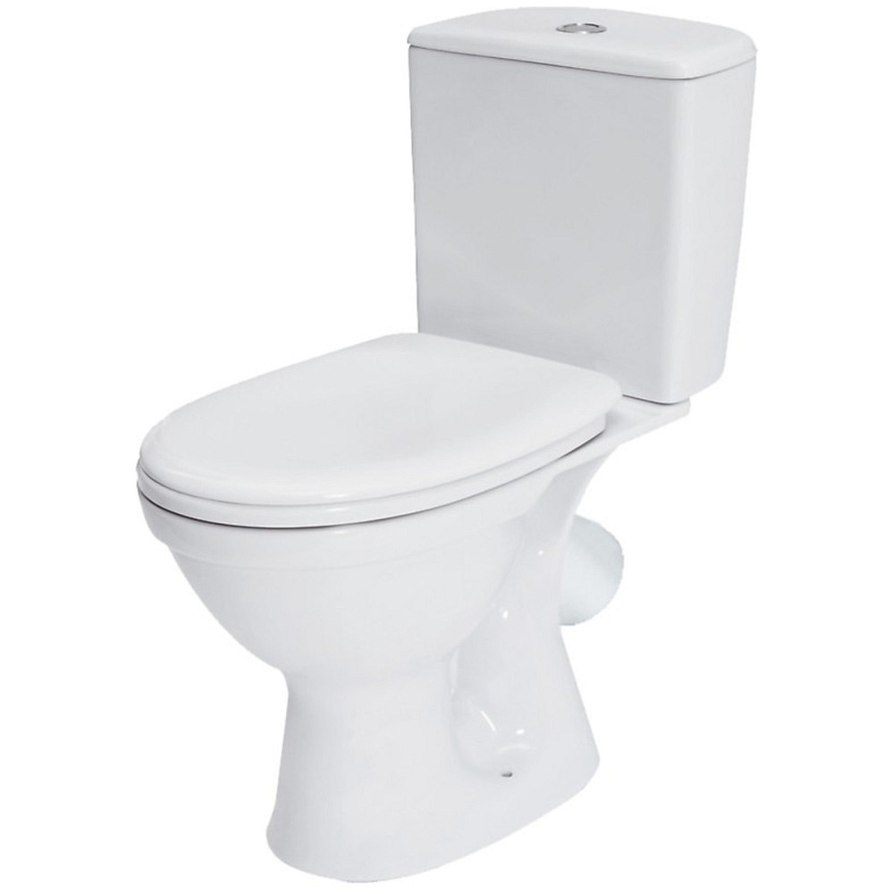 Компакт Cersanit 901 MERIDA 031 3/6 з кришкою поліпропілен з металевим кріпленням (000031553) Київ - фото 1