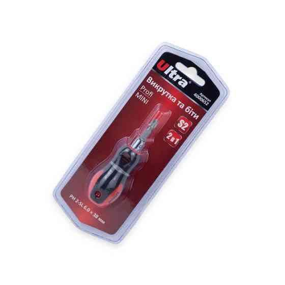 Викрутка 2-х сторін. 5 х 30 мм коротка Ultra Мукачево