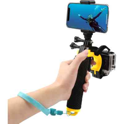 Монопод для селфі AirOn X-263-1 подвійний плаваючий для камери і смартфона (69477915500103) Вінниця